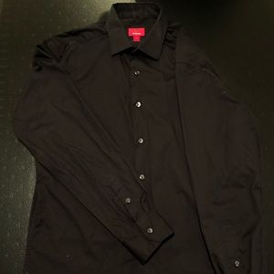 Black Button Down Dress Shirt